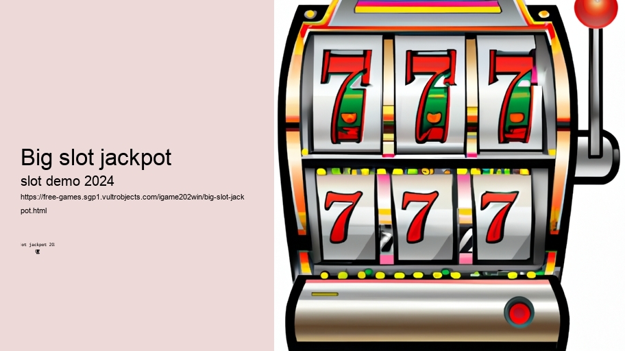 big slot jackpot